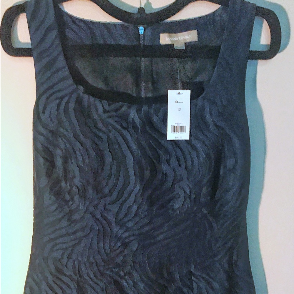 NWT Navy Banana Republic Sheath Dress Sz 10